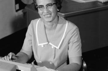 Katherine Johnson at NASA in 1966 CB